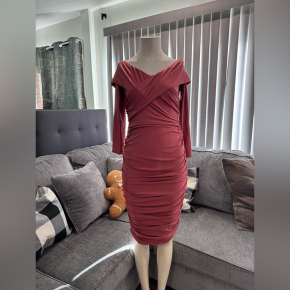 🌸AMTIOUS soften rouched dress ✨ - Picture 3 of 9